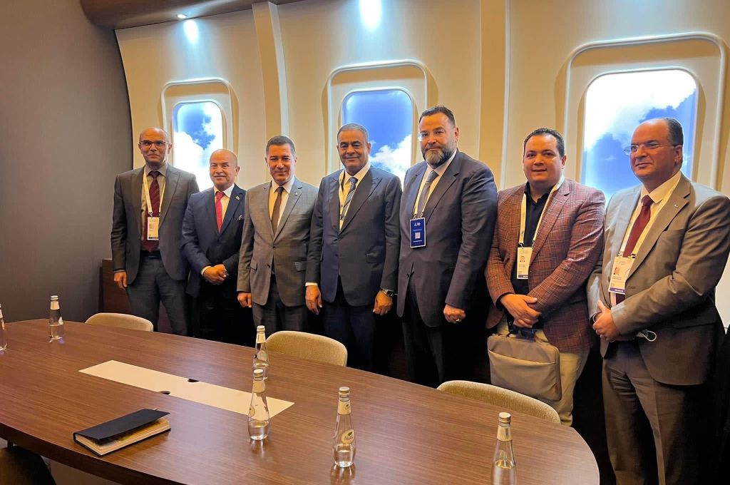 اجتماع لمناقشة آخر المستجدات التي اتخذتها حكومة الوحدة الوطنية المتعلقة بالشأن الليبي في مجال الطيران