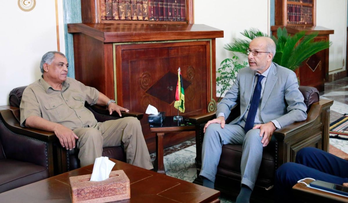 القطراني يناقش مع الكبير رفع سقف المقاصة بين المصارف