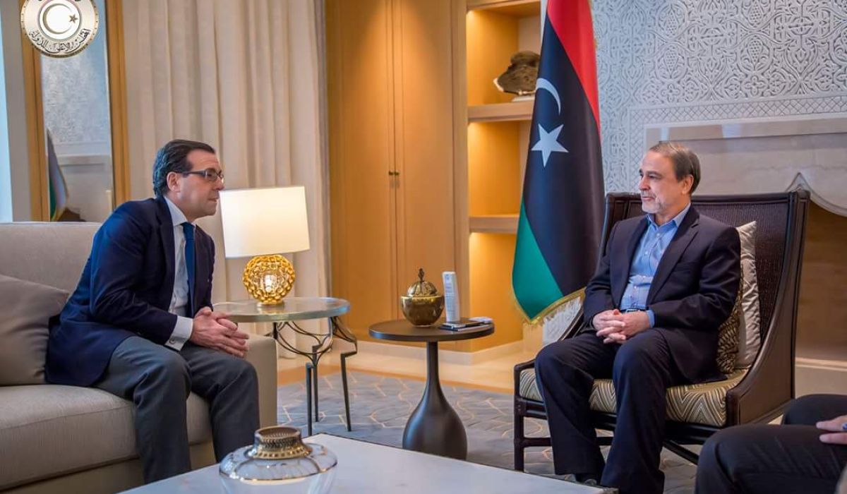 السويحلي يناقش كيفية عودة عمل الشركات الإسبانية في ليبيا