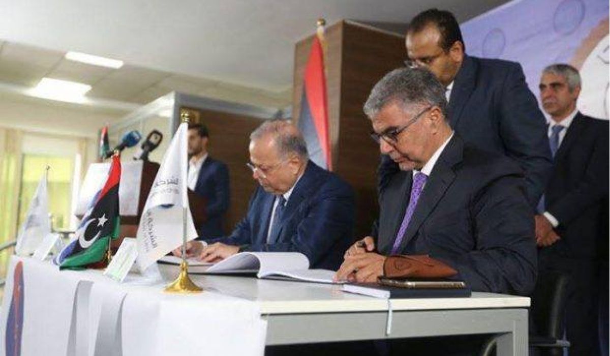 عقد تنفيذ مَشُروع محطة طبرق الغازية لتولِيد الكَهرباء