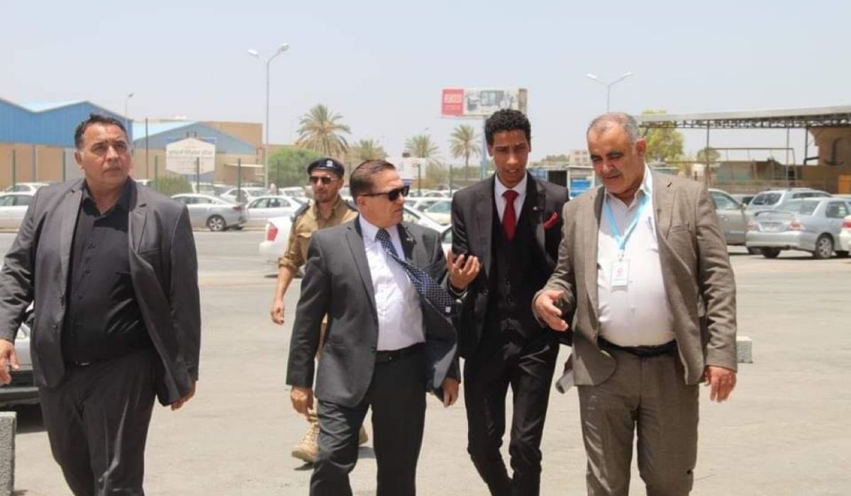 السفير المالطي يزور مطار مصراتة الدولي
