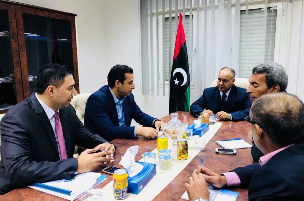 السراج يبحث مع شركة ايني الإيطالية مشاريع التنمية المكانية في مناطق عمل الشركة