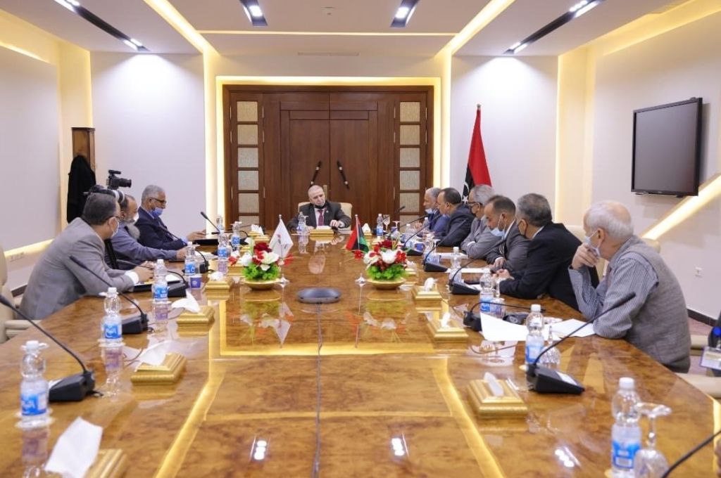صنع الله يستقبل سفير الاتحاد الأوروبي لدى ليبيا خوسيه أنطونيو