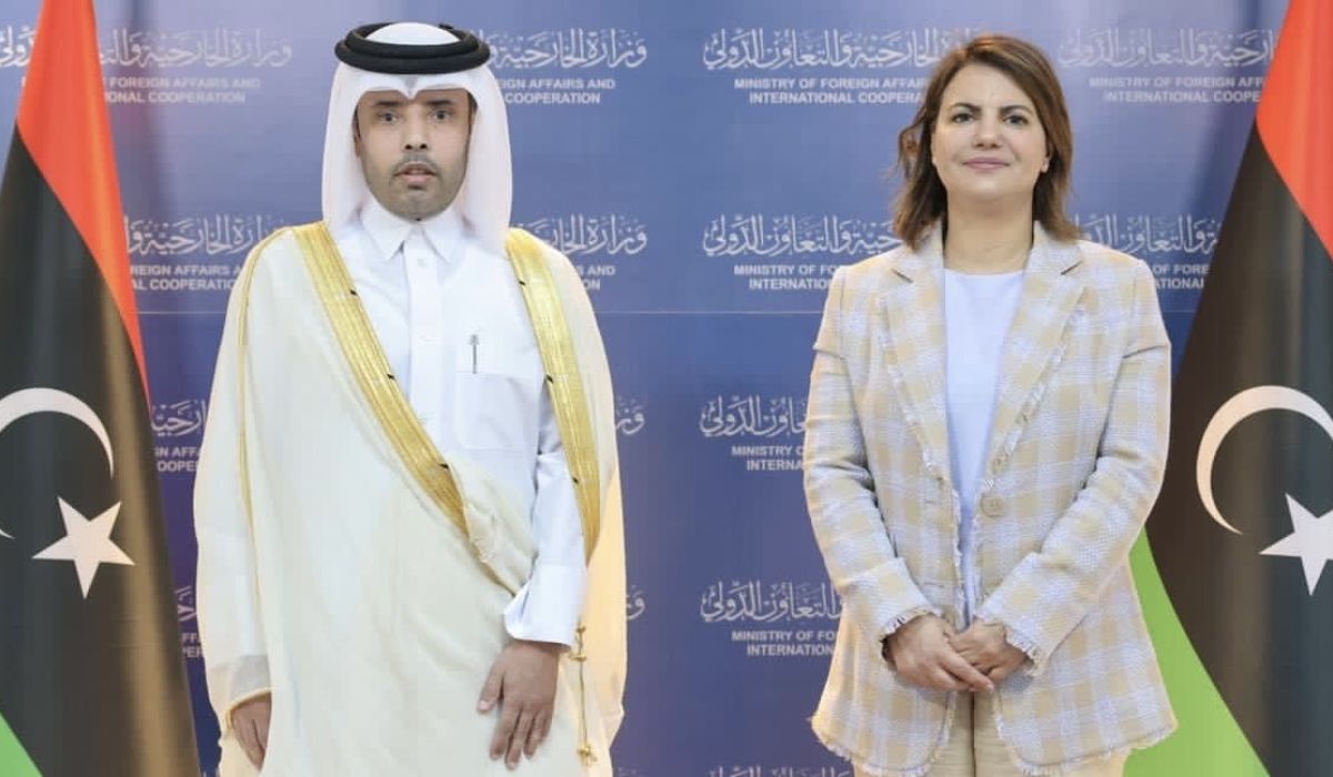 المنقوش تلتقي سفير قطر لدى ليبيا للتأكيد على التعاون المشترك في عدد من المجالات
