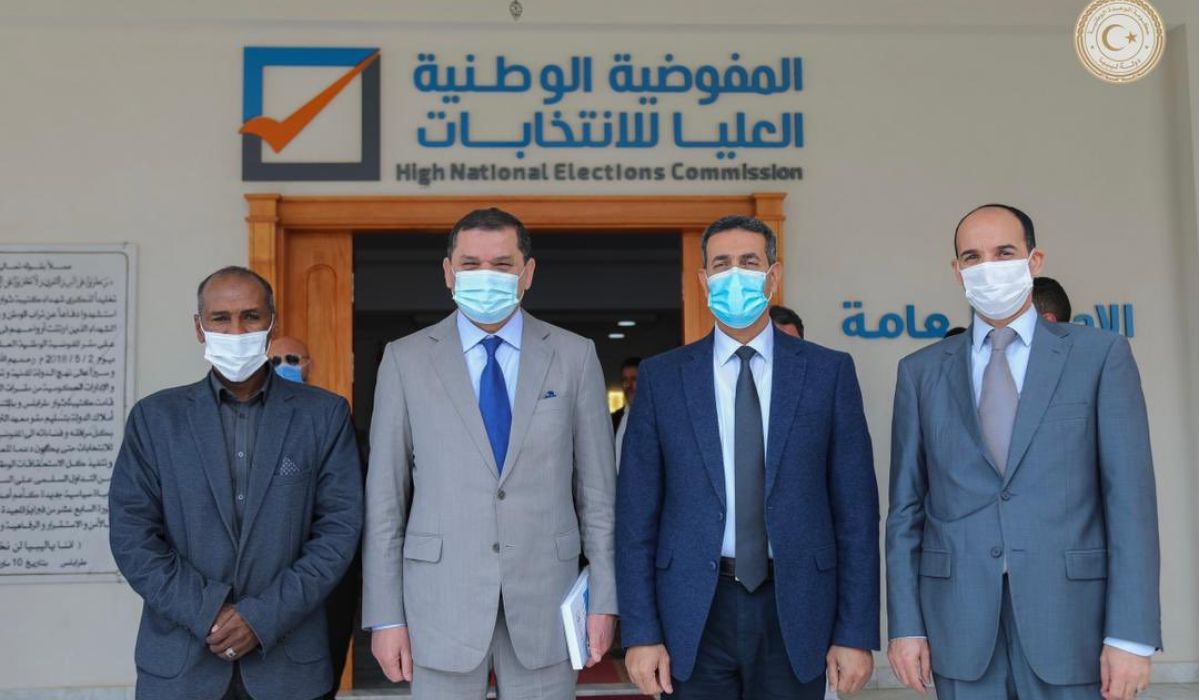 الدبيبة يلتقي مع رئيس المفوضية العليا للانتخابات