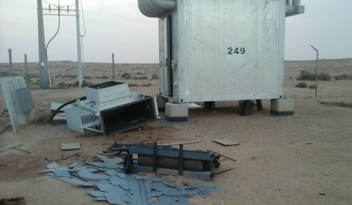 تخريب وسرقة 5 آبار بمنظومة النهر الصناعي _ جبل الحساونة