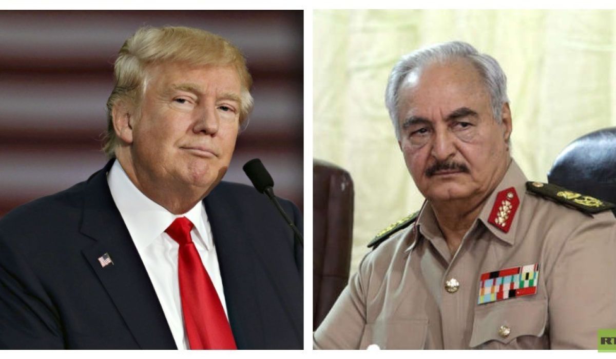 واشنطن بوست : المخابرات الأمريكية تكشف عن مكالمة سرية بين ترامب و خليفة حفتر