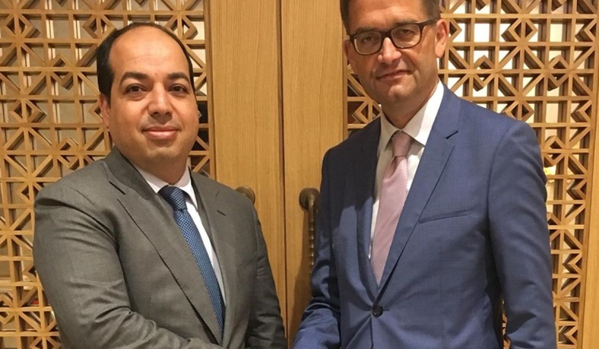 معيتيق يناقش مع سفير ألمانيا آلية استكمال برنامج الإصلاح الاقتصادي