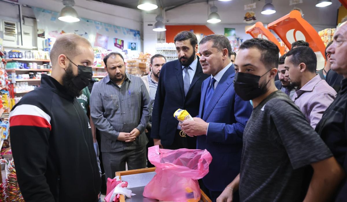 "الدبيبة" يتفقد أوضاع الأسعار بطرابلس