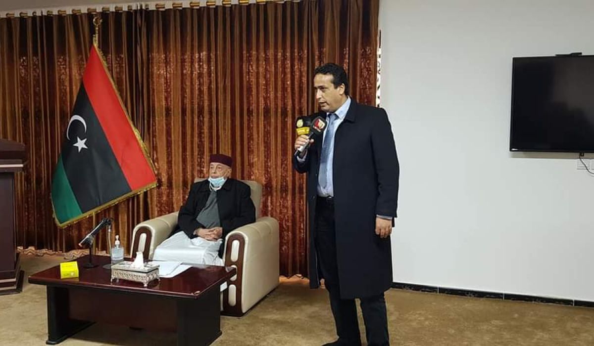 عقيلة صالح يبحث الأوضاع المالية للبلديات التابعة للمؤقتة