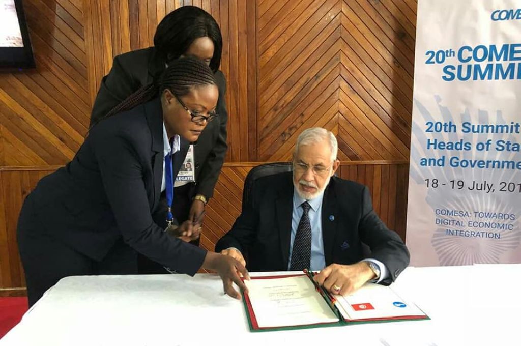 ليبيا تنظم رسميا لأكبر تجمع اقتصادي للتجارة الحرة بأفريقيا خلال القمة الـ 20 لتجمع الكوميسا