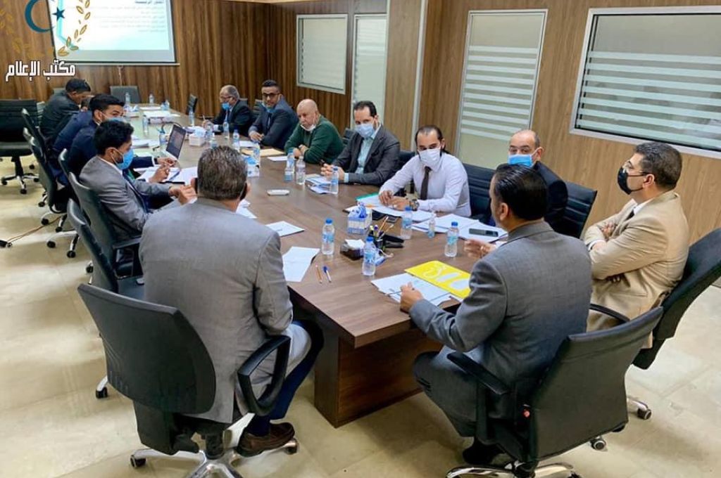 مدير الإدارة العامة لأمن السواحل يجتمع مع المندوب الأمني الإيطالي لدى ليبيا