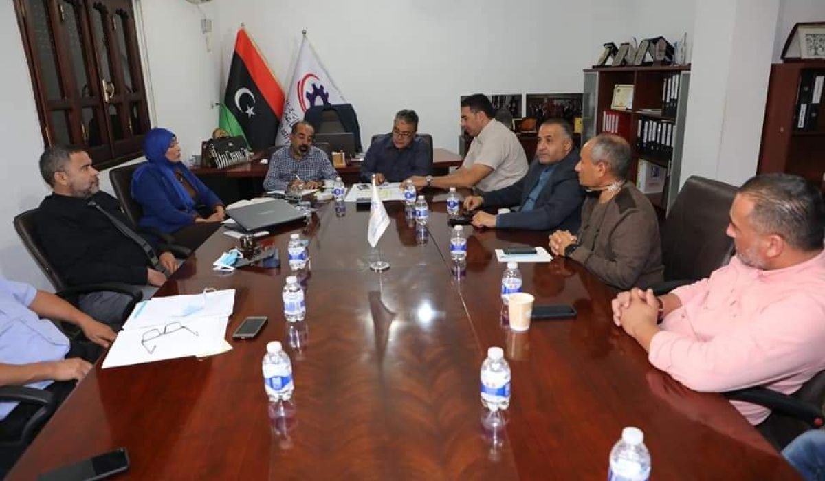 اتحاد الصناعة الليبية يبحث آخر مستجدات معرض "صنع في ليبيا"
