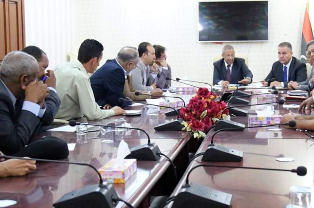 الكبير يلتقى السفير الإيطالي لمناقشة عودة الشركات الإيطالية للعمل في ليبيا
