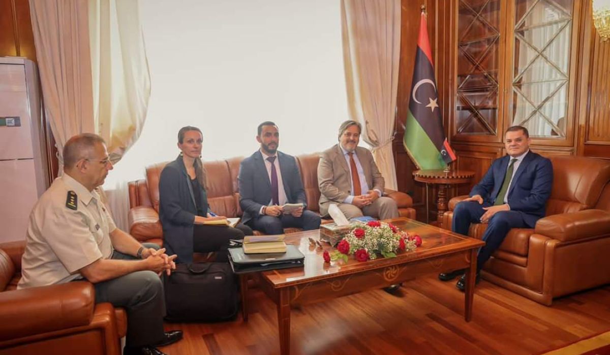 "الدبيبة" يبحث مع السفير البلجيكي الإجراءات المتخذة من قبل السلطات البلجيكية ضد أصول مؤسسة الاستثمار