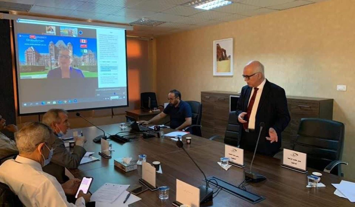 الشنطي يشارك بفعاليات ندوة افتراضية على الإنترنت بعنوان "التحقيقات المنهجية أو النظامية"