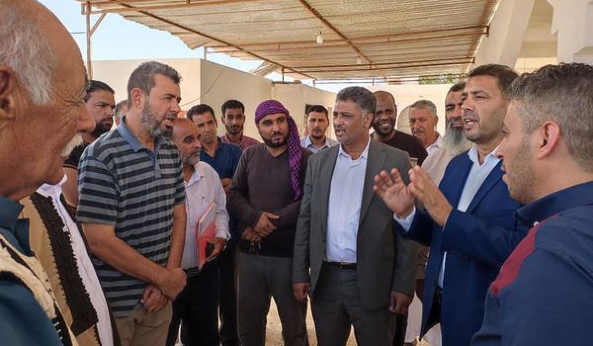 العبدلي يقوم بزيارة ميدانية لمنطقة الكراريم