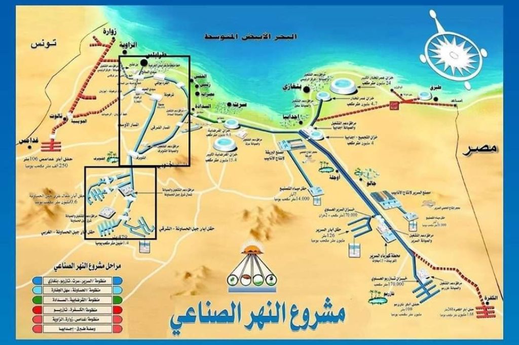 إعادة التيار الكهربائي لحقول جبل الحساونة وبدء تعبئة المسار الجنوبي