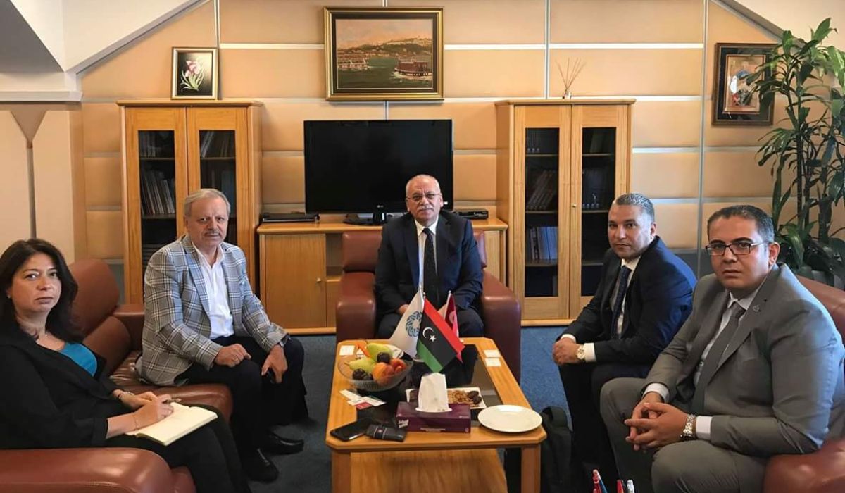 غرفة التجارة والصناعة بمصراته واسطنبول تعقدان إجتماعاً لغرض إقامة مشاريع مشتركة