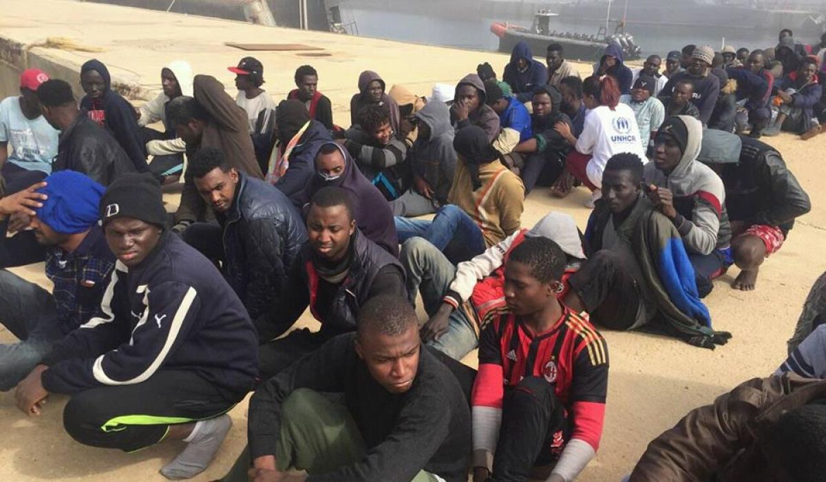 القوات البحرية الليبية تعلن عن إنقاذ 152 مهاجر غير شرعي