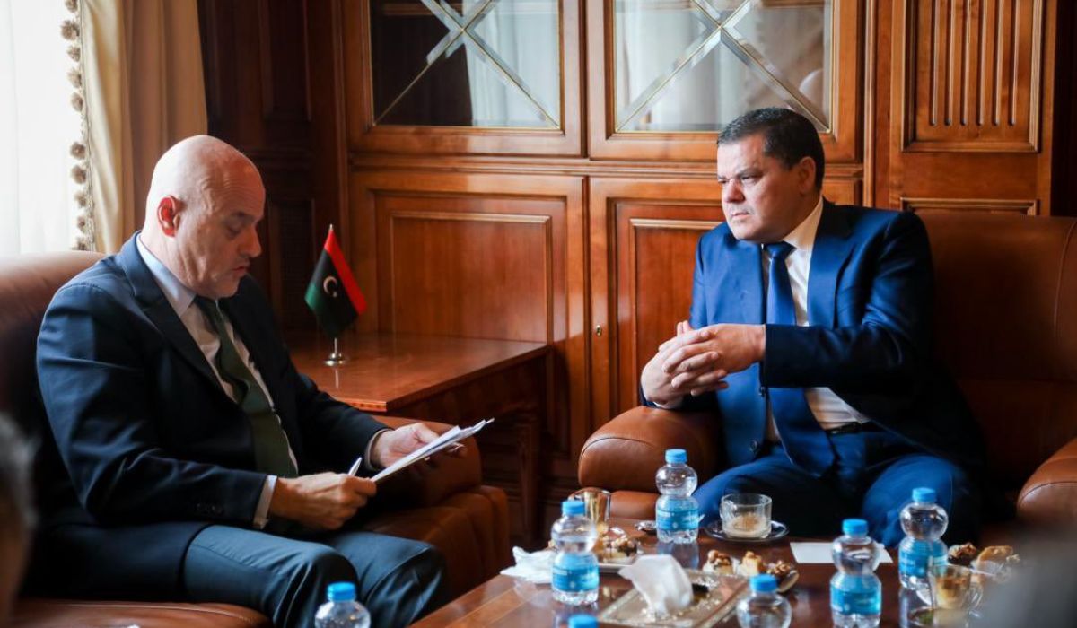 الدبيبة يستقبل المدير التنفيذي للشركة إيني