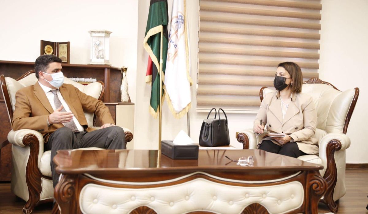 شكشك يلتقي وزيرة الخارجية لمناقشة عدد من الملفات المتعلقة بالوزارة