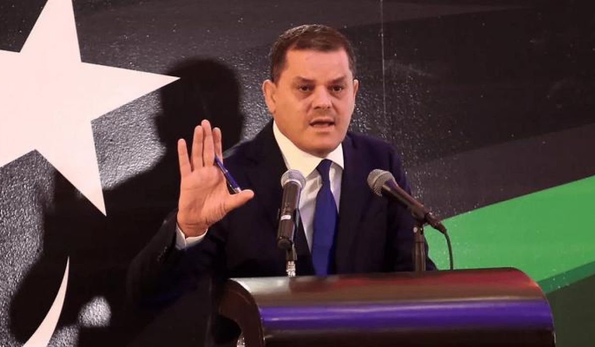 مشيراً إلى "فيصل قرقاب" .. الدبيبة: هو أكبر سارق في تاريخ ليبيا الحديث والقديم والمستقبلي .. ولديّ رسائل يستجدي فيها البقاء في الشركة