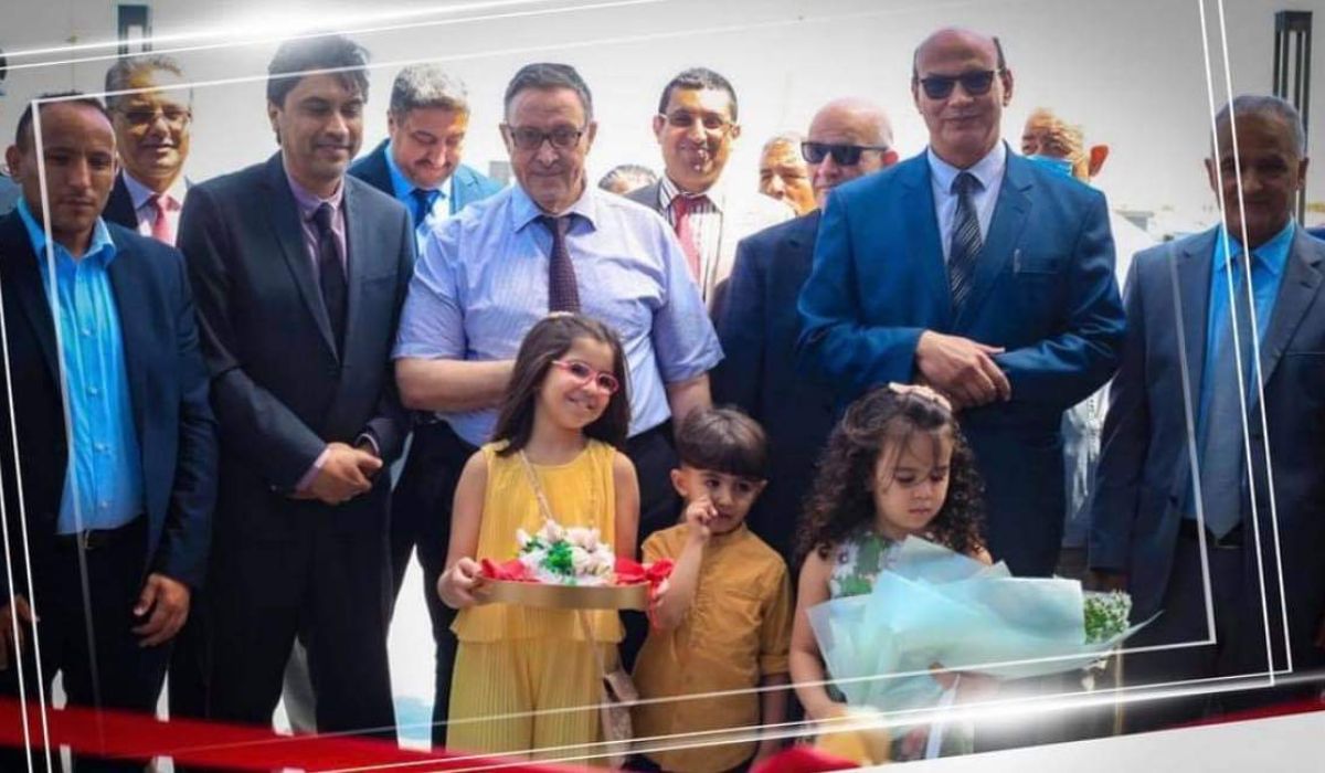 محافظ مركزي البيضاء يحضر مراسم افتتاح فرع رجال الأعمال الجديد لمصرف الوحدة بمدينة بنغازي