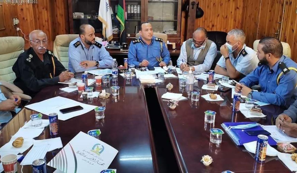 اجتماع لمناقشة وحصر المبانئ العشوائية تحت مسارات خطوط الجهد الفائق 220‪