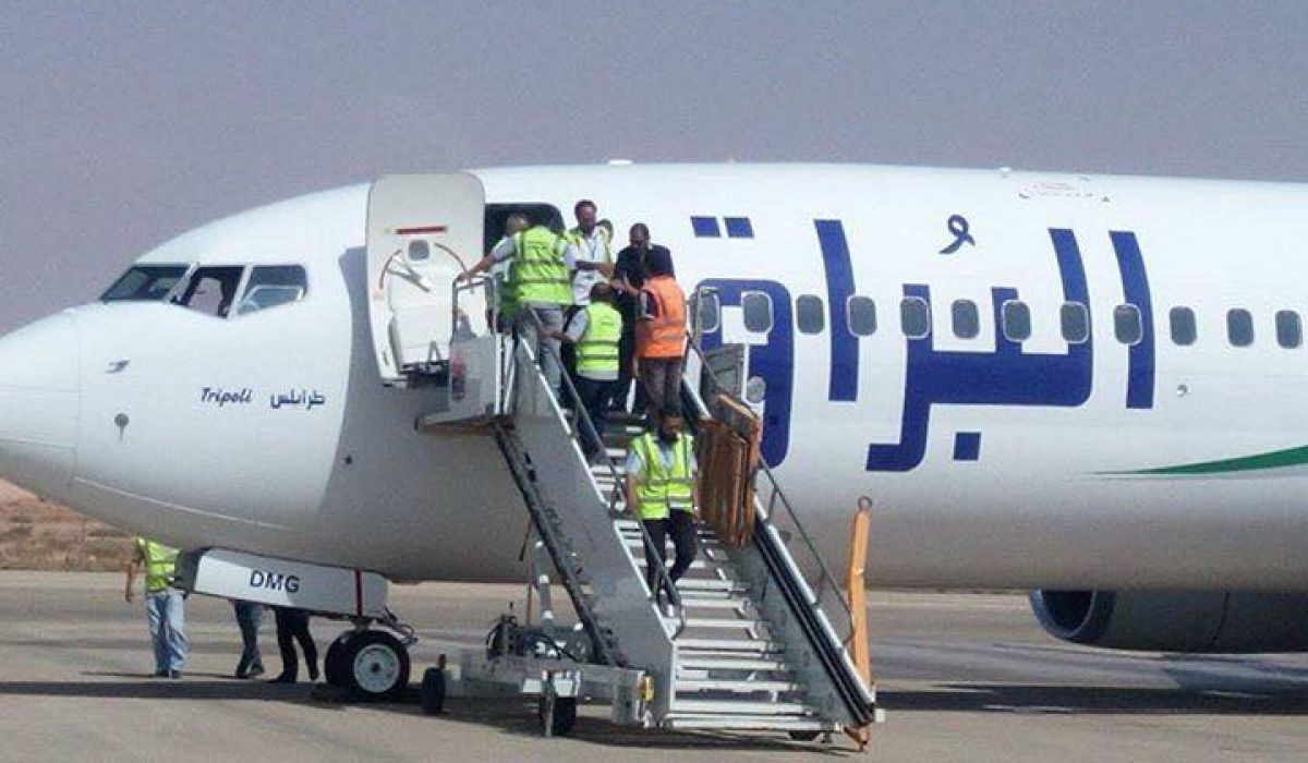 إقلاع أول رحلة دولية من مطار الزنتان الدولي