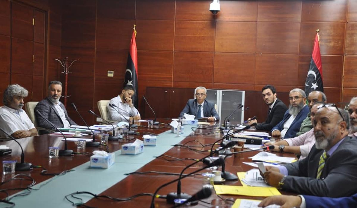 الغاوي يناقش مع جهاز تطوير مدينة طرابلس تطوير المناطق المتدهورة عمرانياً بالمدينة
