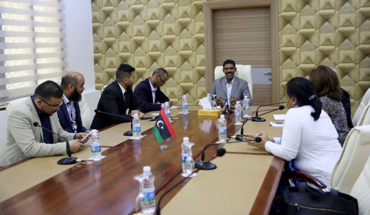 عضو الرئاسي يجتمع بالمندوبة السياسية للأمم المتحدة والمسؤولة عن ملف المصالحة الوطنية