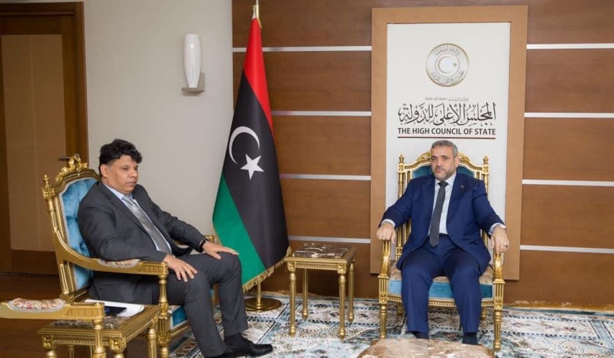 "المشري" يناقش مع الصور جهود محاربة الفساد في القطاع العام