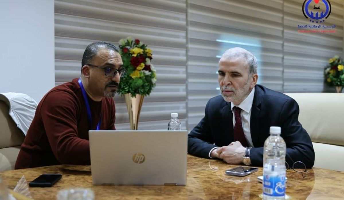 برامج تطوير أعمال الشركة لزيادة معدلات الإنتاج واستدامته محور اجتماع "صنع الله" مع شركة الخليج العربي للنفط