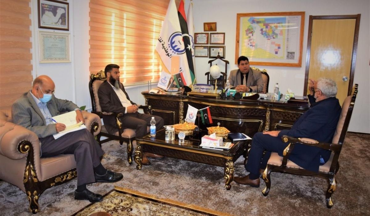 اجتماع لمتابعة عمل شركة CPPE الكندية في صيانة الغلايات لدى شركة سرت للنفط والغاز