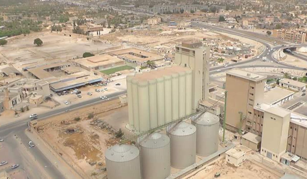 260 طن من القمح المورد يصل لمطحن غلال زليتن