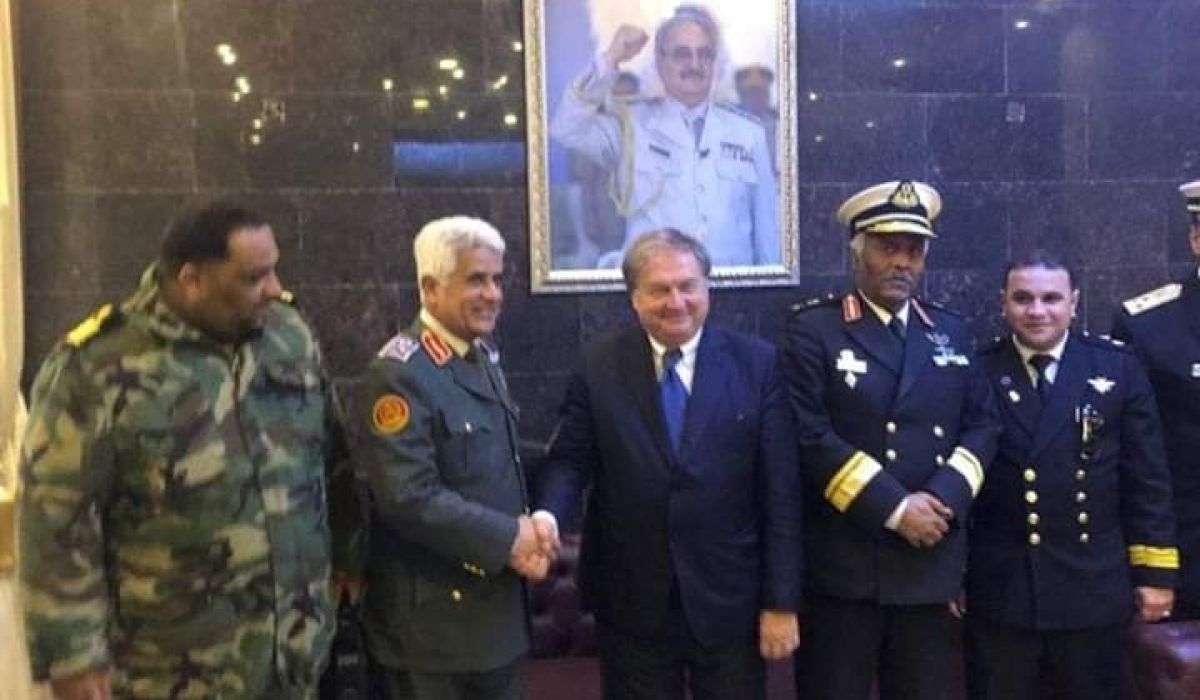 اتفاقية إطلاق مصائد للأسماك بين هيئة الاستثمار العسكري والاتحاد الوطني الإيطالي لشركات الصيد