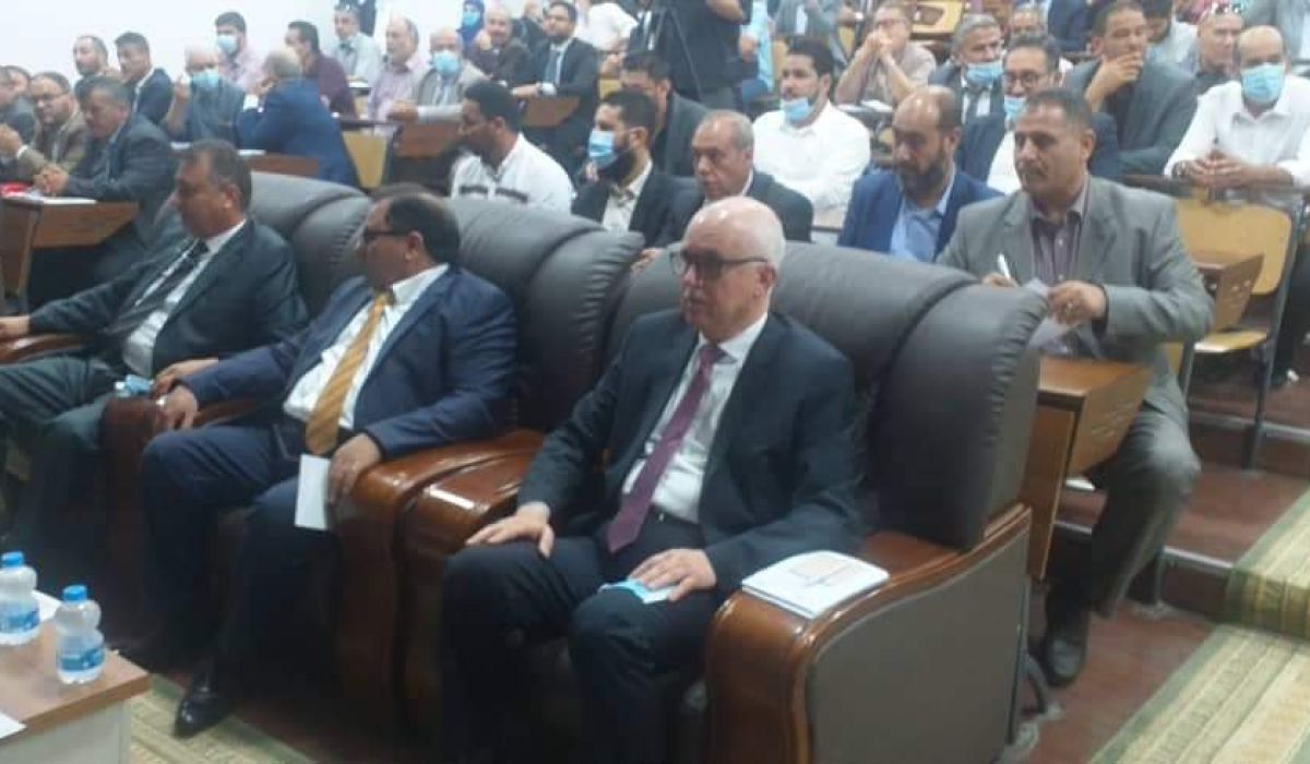 سليمان الشنطي يشارك في فعاليات احتفالية إشهار قسم علوم البيئة وتنمية الموارد الطبيعية بكلية العلوم
