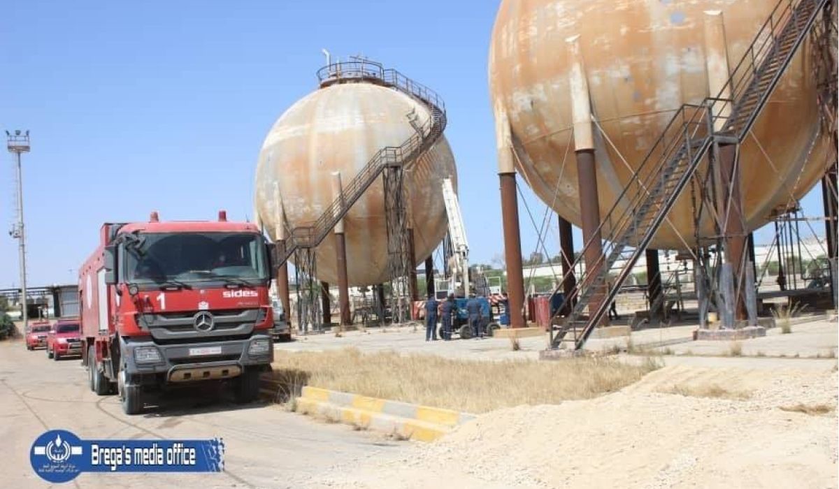 شركة البريقة تعلن الانتهاء من صيانة مستودع طرابلس النفطي "لتعبئة الغاز" وبدء تشغيله الأسبوع المقبل