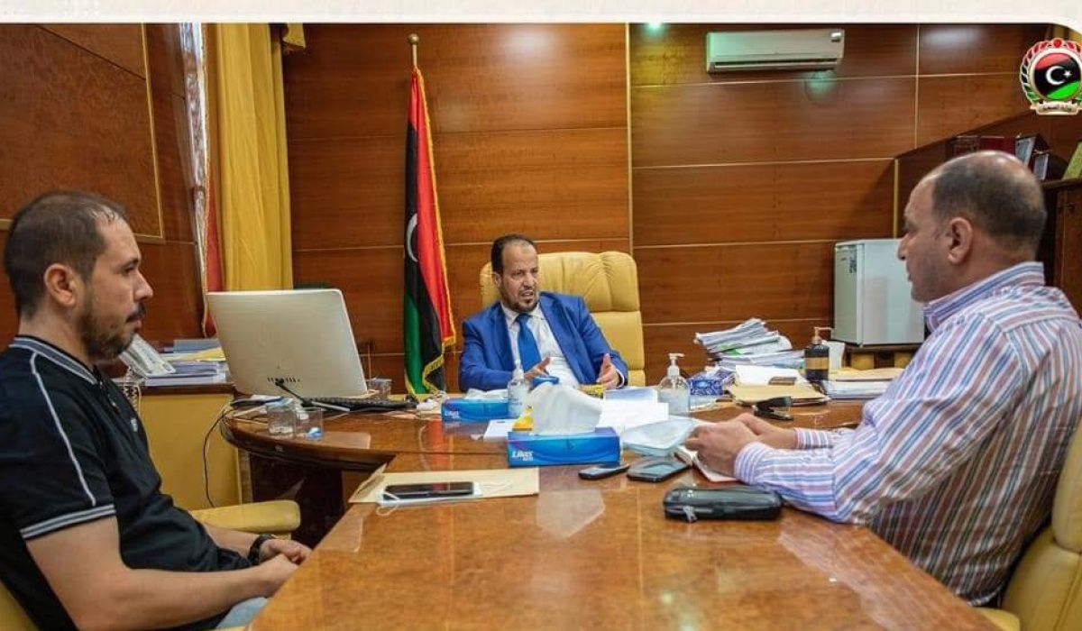 الزناتي يناقش مع شركة ليبيانا للهاتف المحمول أوجه التعاون المشترك