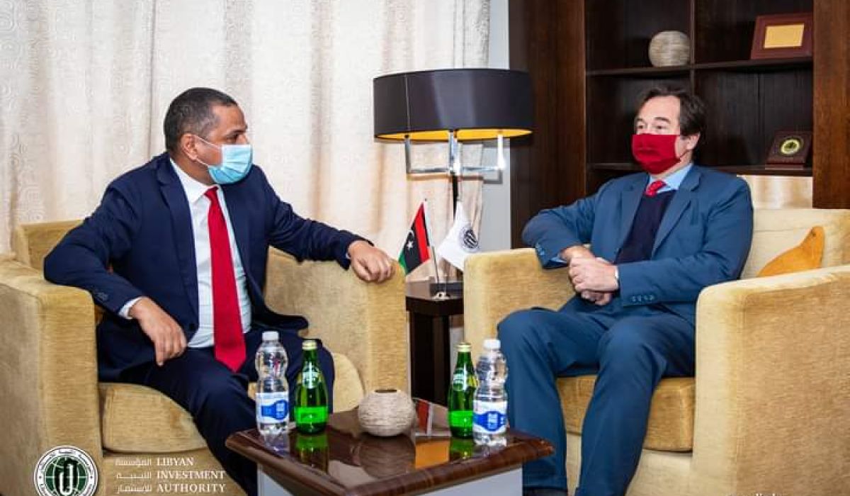 "علي محمود" يلتقي بالسفير البريطاني لدى ليبيا لمناقشة تعزيز التعاون المشترك بين الطرفين
