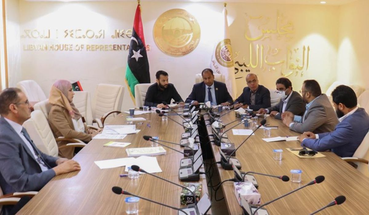 اجتماع للجنة التخطيط والمالية والموازنة العامة بمجلس النواب بطرابلس
