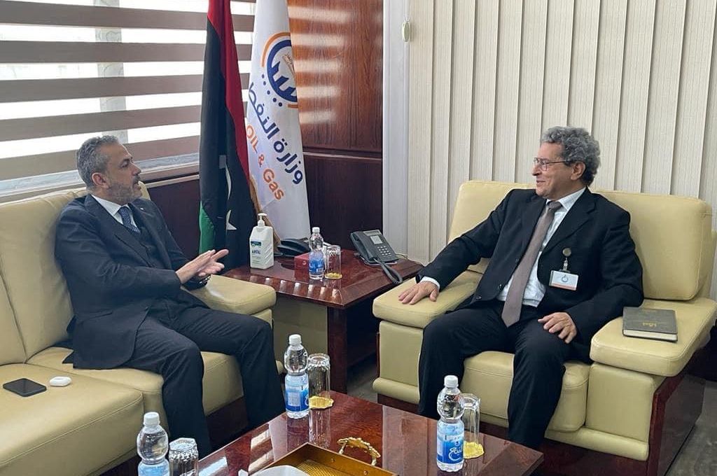 "المنفي" يجتمع مع سفير مالطا لدى ليبيا