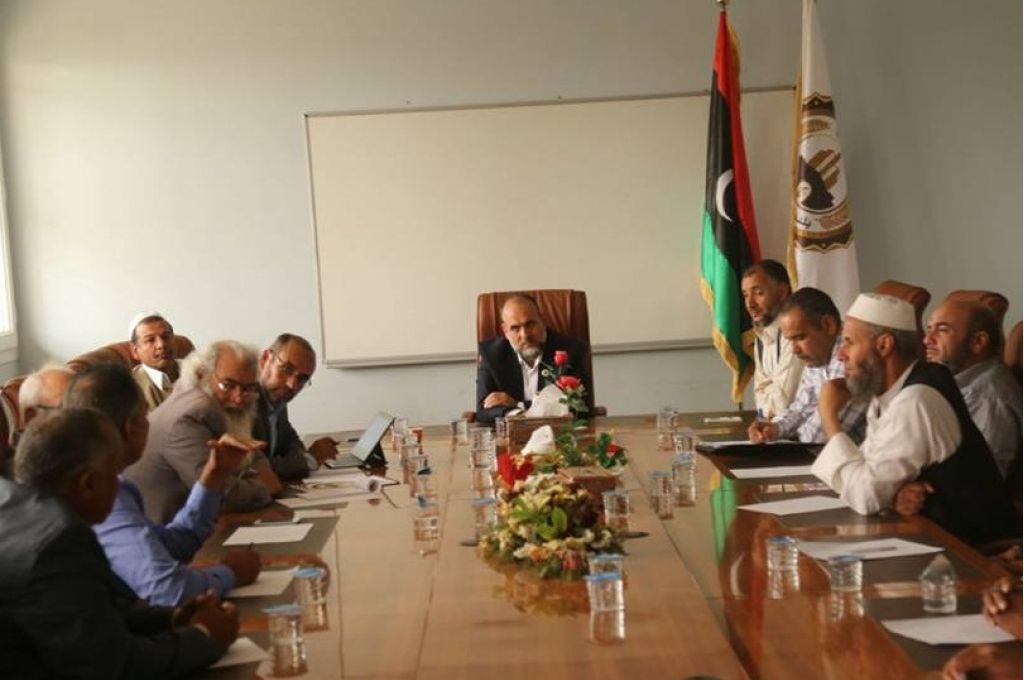 اجتماع ببلدية الزنتان