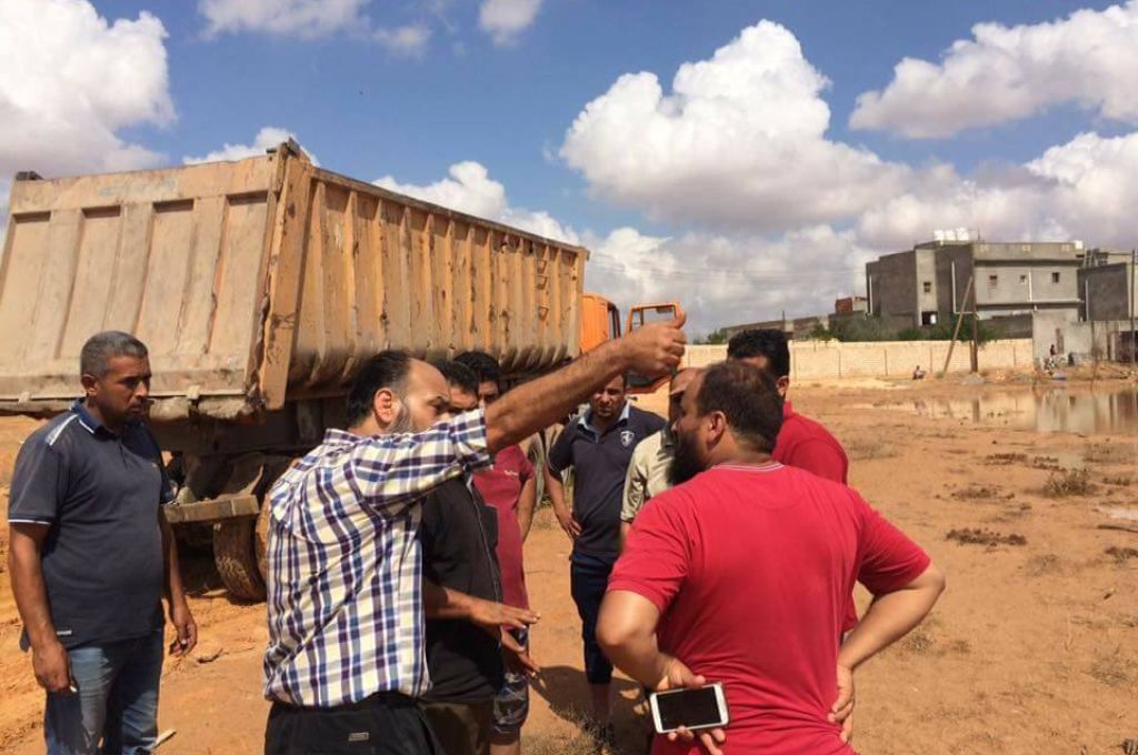 وزير الحكم المحلي يجتمع بعميد بلدية سرت