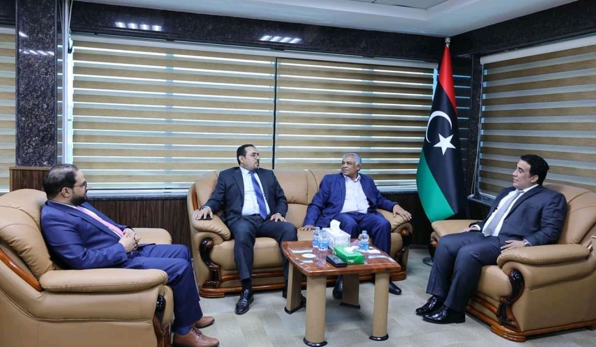 المنفي يبحث آلية العمل بشكل عاجل على معالجة كل القضايا المتعلقة بالأمن الغدائي والموارد المائية
