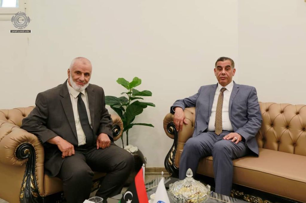 "المنفي" يبحث مشاريع إعادة الإعمار والنظر في بعض المشروعات المتعثرة