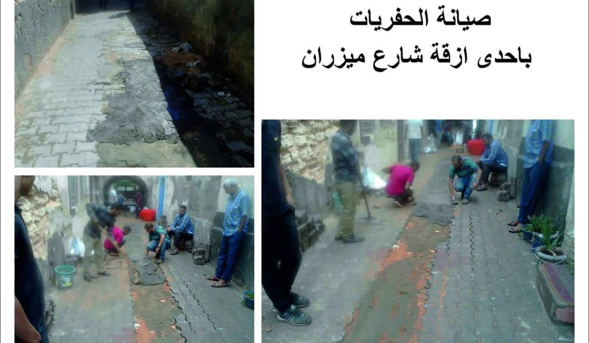 بلدية طرابلس تواصل أعمال صيانة الحفريات
