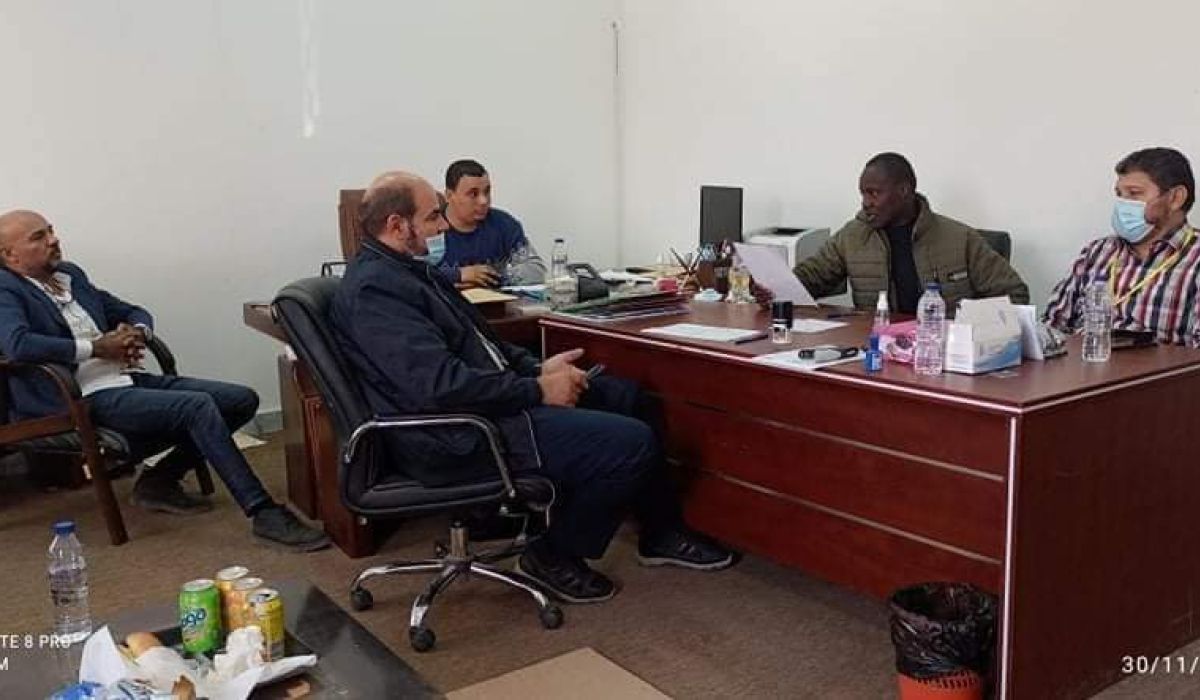 عميد بلدية أوجلة يطلع على مستجدات قبول طلبة معاهد طرابلس للتأهيل والتدريب ومعهد الزاوية للصناعات النفطية