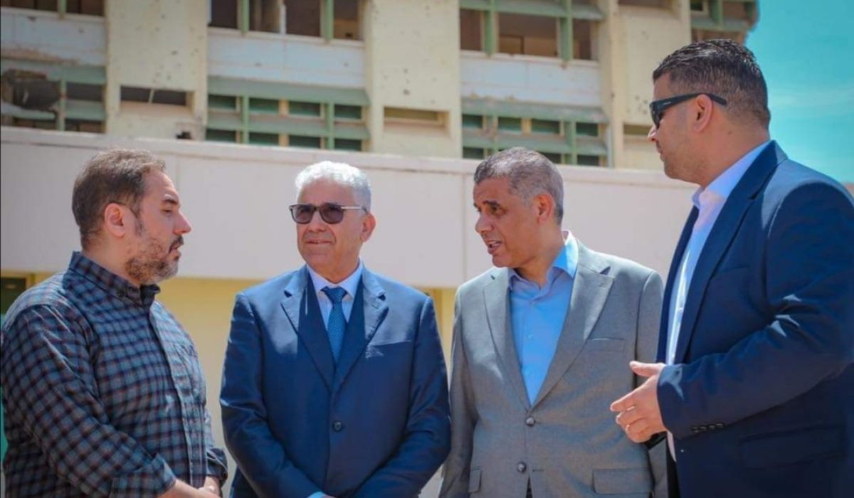 باشاغا يزور مستشفيات بنغازي للاطلاع على سير العمل بها وماتحتاجه من إمكانيات
